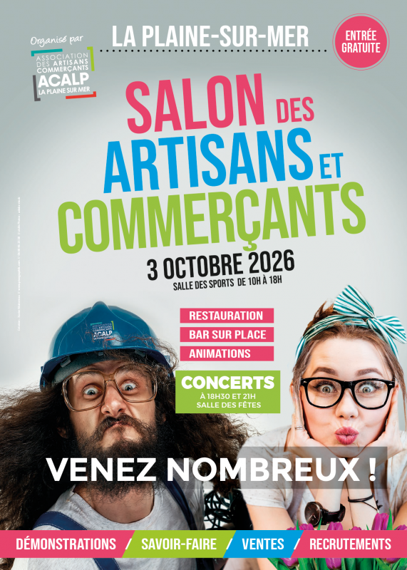 Salon des artisans et commerçants à La Plaine-sur-Mer