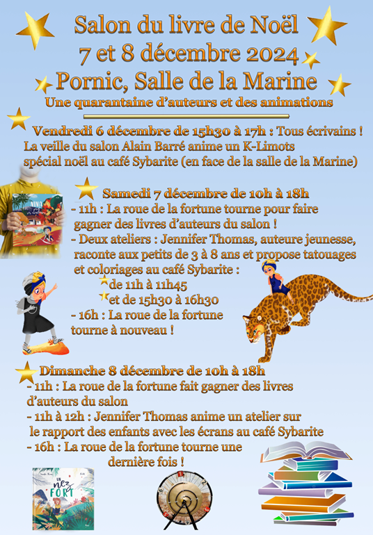 Salon du livre/ édition de Noël Pornic