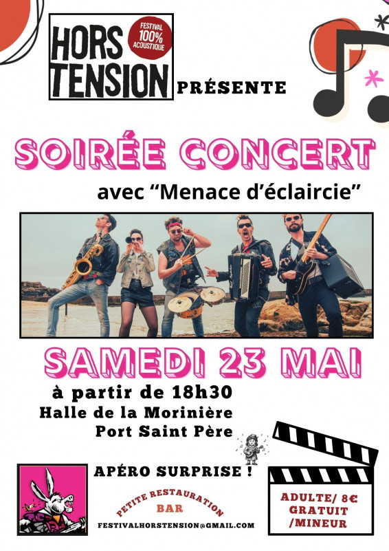 Soirée concert - Menace d'éclaircie