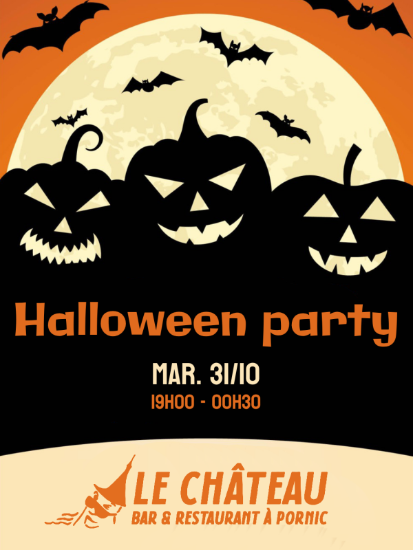 Soirée Halloween au Bar du Château
