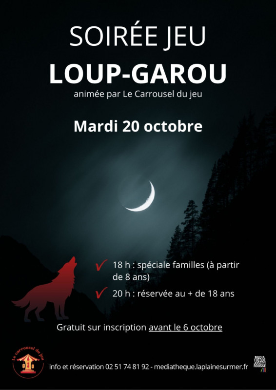Soirée jeu Loup-garou