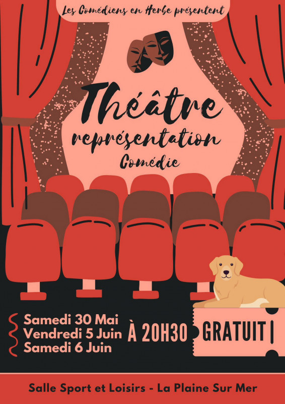 Spectacle de théâtre des Comédiens en herbe