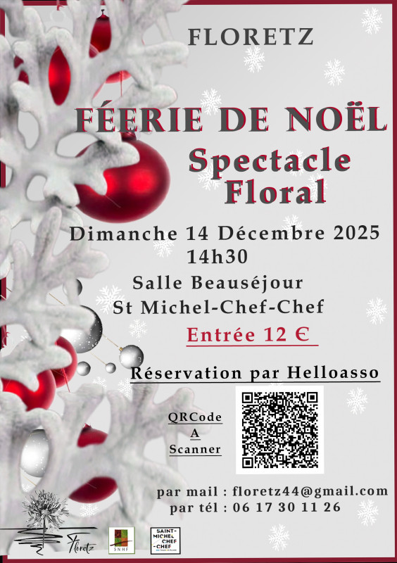 Spectacle Floral Féerie de Noël