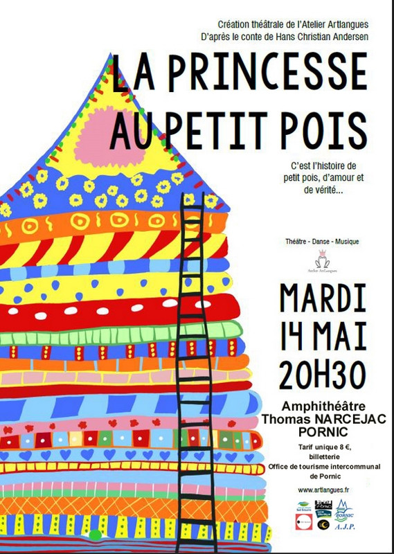 Spectacle: la princesse au petit pois pornic