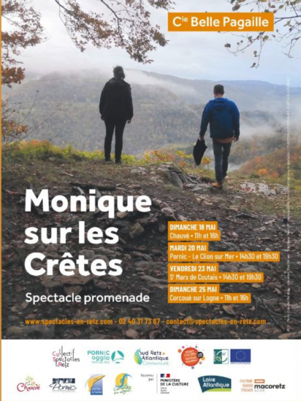 Spectacle promenade: Monique sur les crêtes pornic