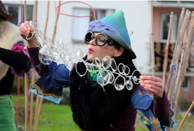 Spectacle tout en bulles: Bullabo Pornic
