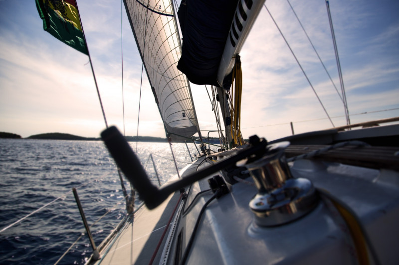 VOILE AVEC LE SPORT NAUTIQUE DE L'OUEST - Préfailles