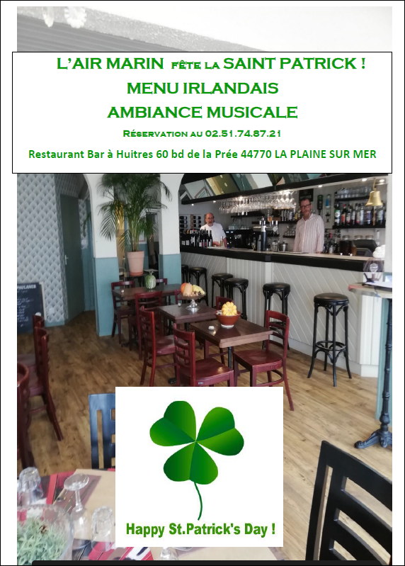 ST PATRICK'S DAY
