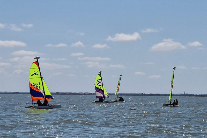 Stage catamaran club nautique les moutiers en retz