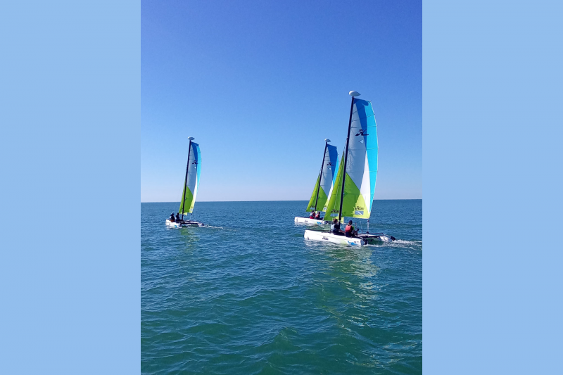 Junioren-Katamaransegelkurs, Pornic Nautical Club, Destination Pornic