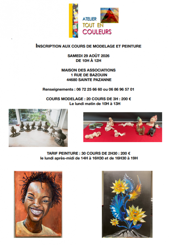 Stage d'initiation au modelage