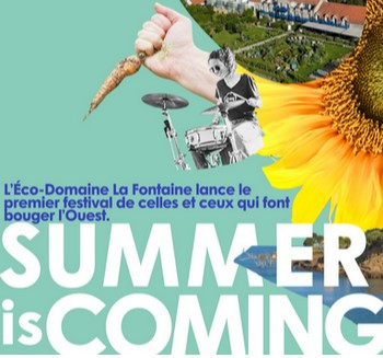 Summer is coming à l'Eco Domaine la Fontaine Pornic festival guinguette after beach 