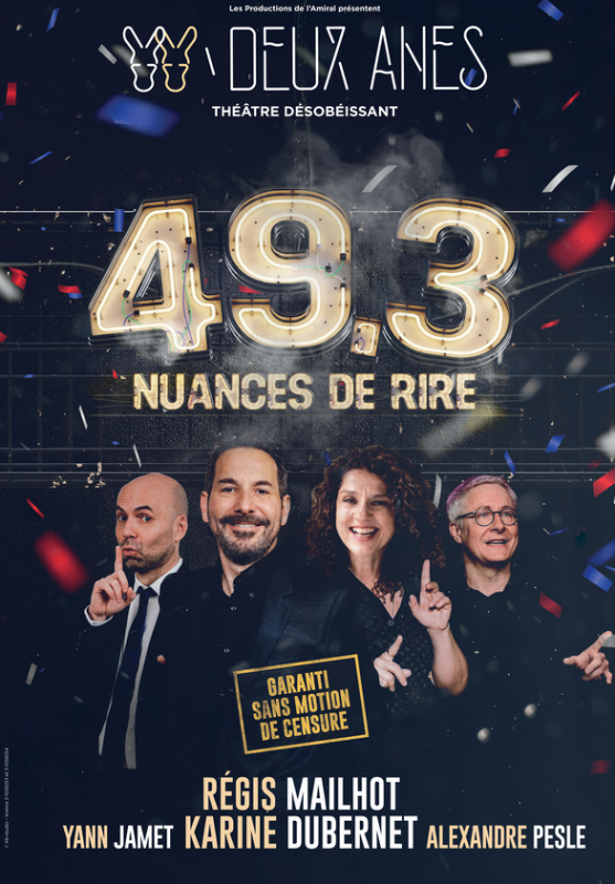 Théâtre: 49.3 nuances de rires Pornic