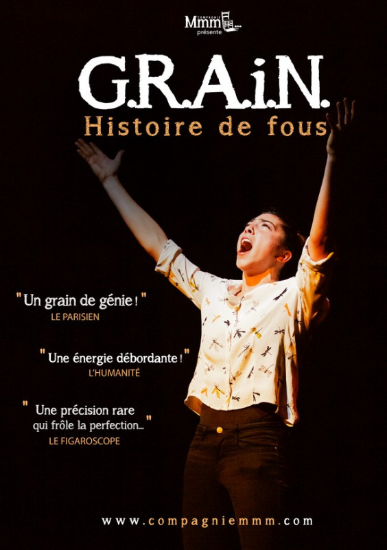 Théâtre Humour: G.R.A.I.N , histoire de fous