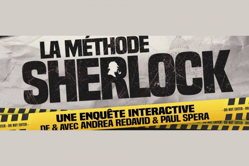 Théâtre : La méthode Sherlock spectacle comique mentalisme magie Destination Pornic