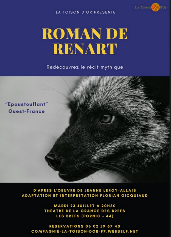  Théâtre: le roman de Renart Pornic cie la toison d'Or