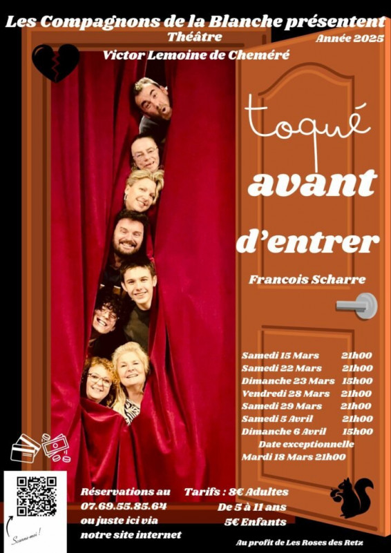 Toqué avant d'entrer - Comédie