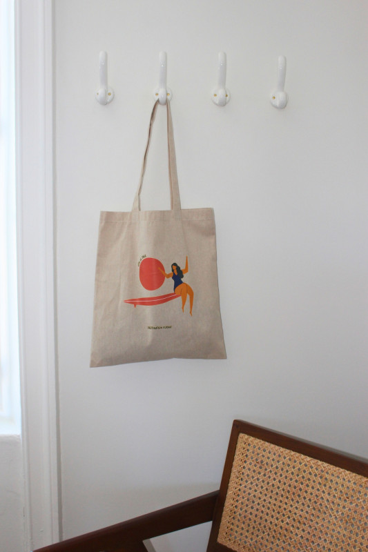 Tote-bag surfeuse