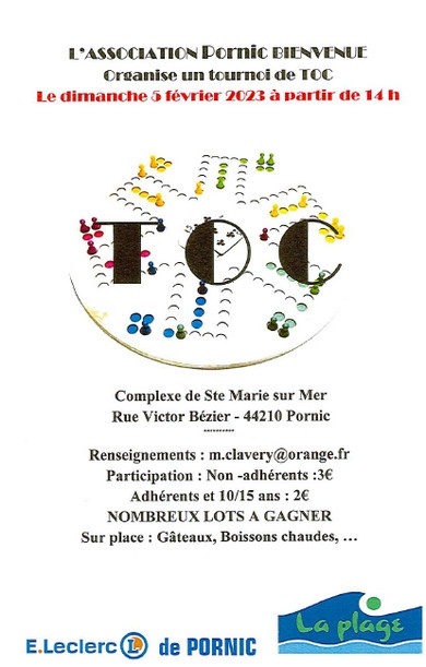 TOURNOI DE TOC PORNIC