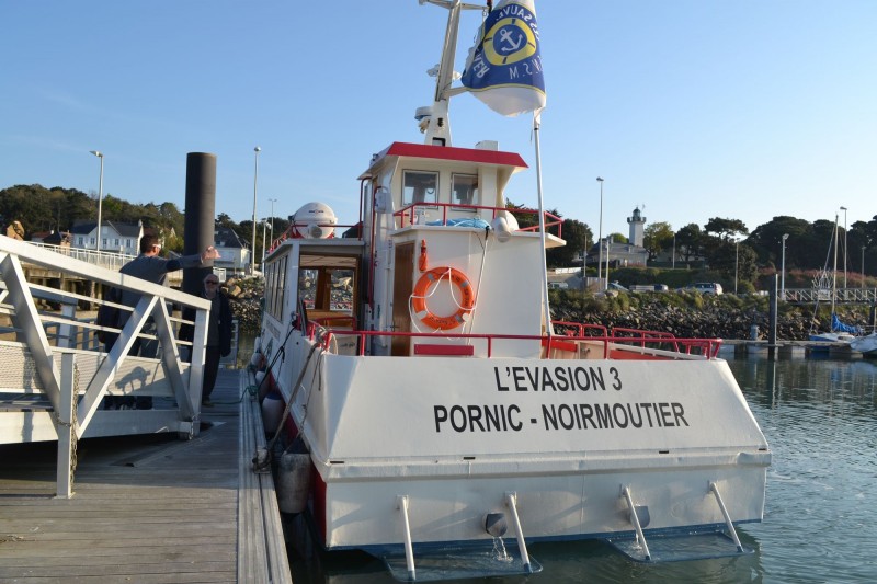 pornic noirmoutier Schiff Seeüberquerung Gruppen Ausflug Meer Spaziergang Flucht