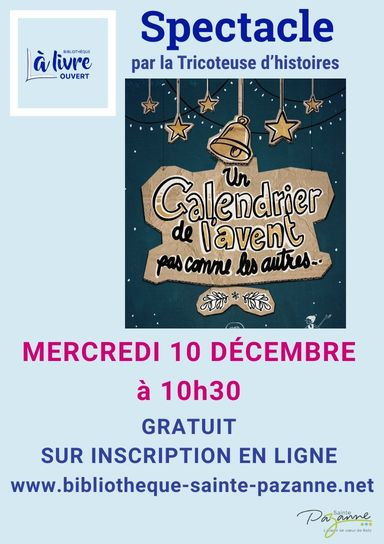 Un calendrier de l'avent pas comme les autres - spectacle enfant