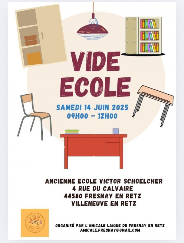 Vide école