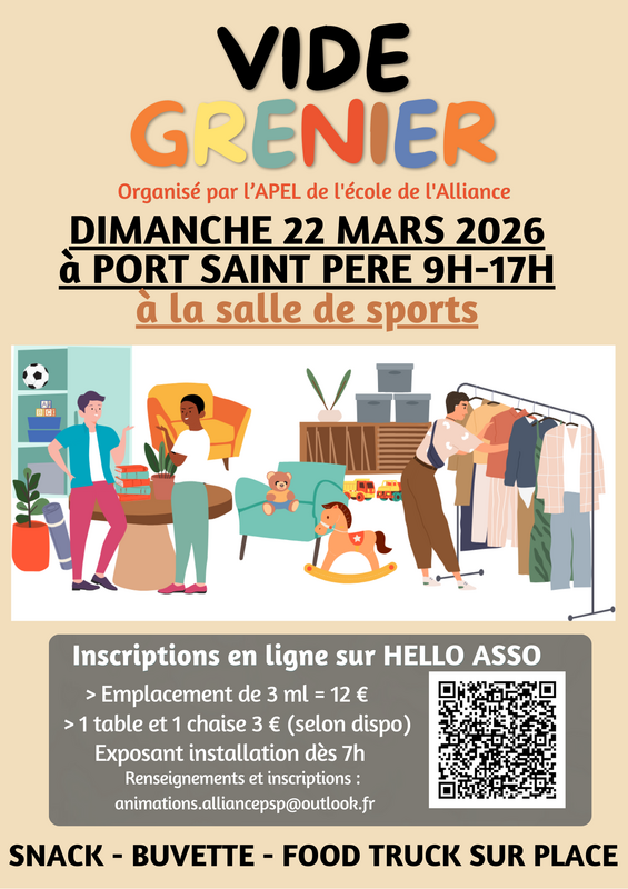 Vide grenier port st pere nantes pornic 