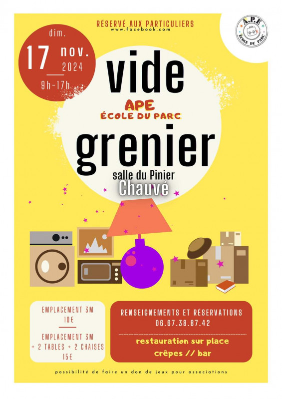 Vide grenier à Chauvé