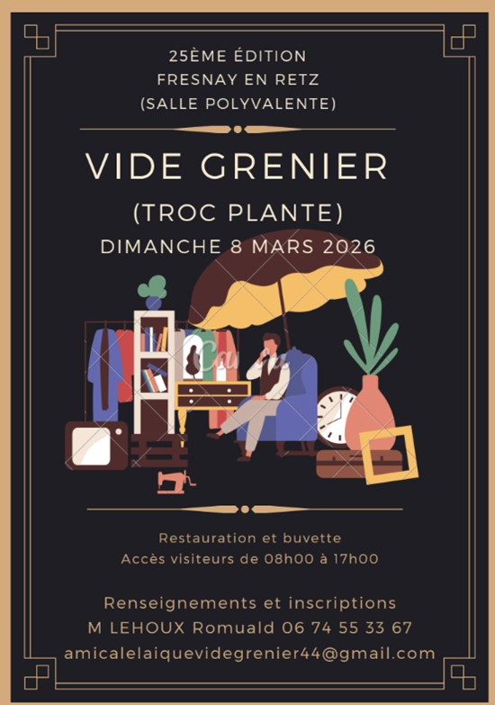 Vide grenier à Fresnay