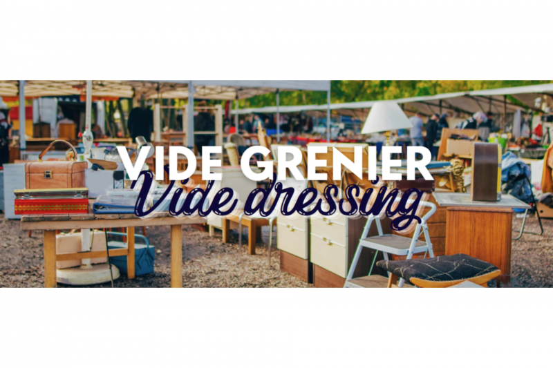 Garage sale at the Ecofolies Sainte Pazanne Farm Destination Pornic