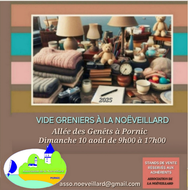 Vide-grenier à la Noëveillard pornic