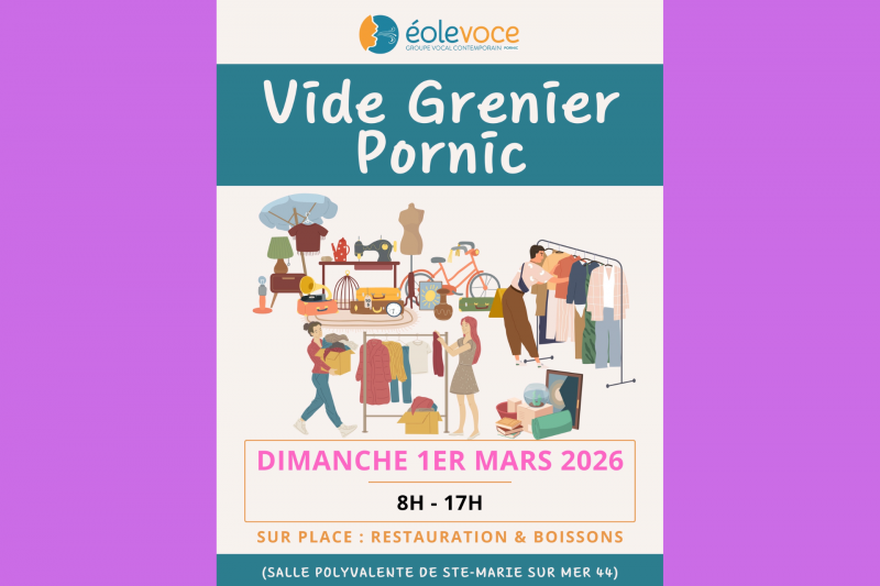 Flohmarkt in Sainte-Marie-sur-Mer Trödelmarkt Destination Pornic