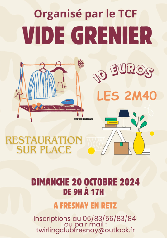 VIDE GRENIER FRESNAY EN RETZ
