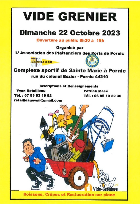 VIDE GRENIER  PORNIC