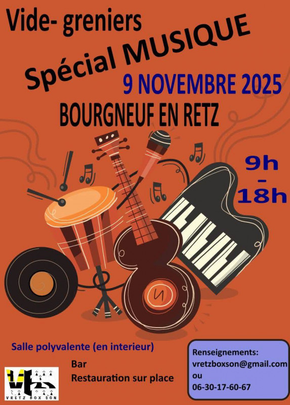 Vide grenier spécial musique