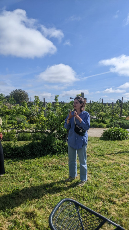 Visite de la ferme florale Les Fleurs de la Fontaine 