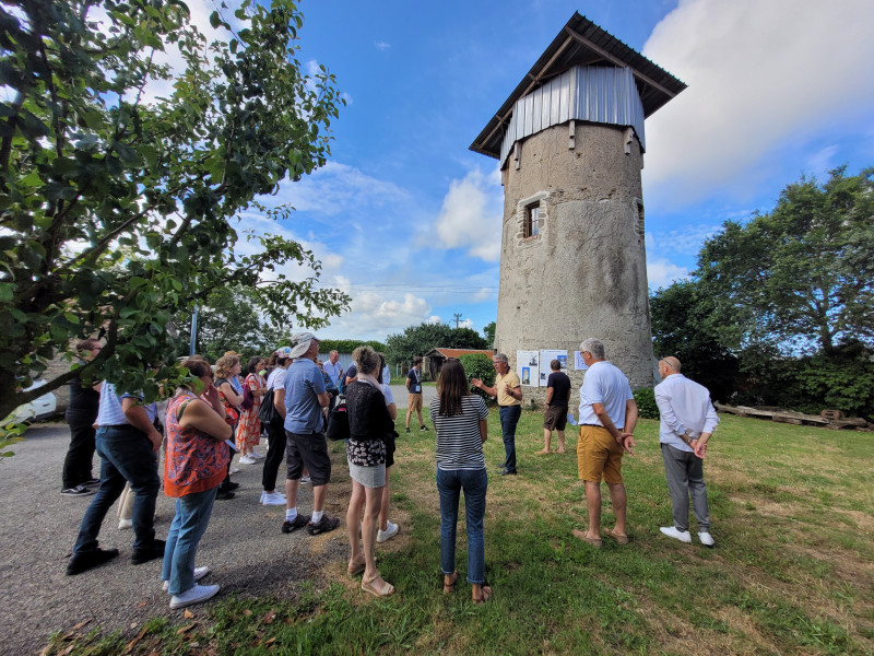 Visite du Moulin de l'Arzelier ; Villeneuve-en-Retz