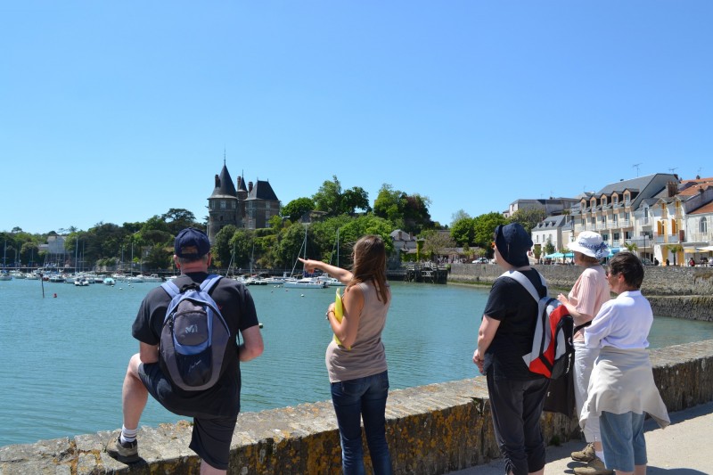 Geführte Tour zu Fuß durch die Stadt Pornic