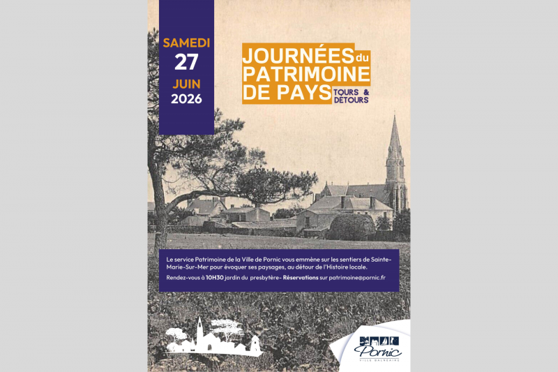 Führung: Tage des Kulturerbes und der Mühlen in der Stadt Pornic – Reiseziel Pornic